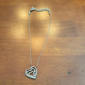 BRIGHTON Silver Heart Pendant